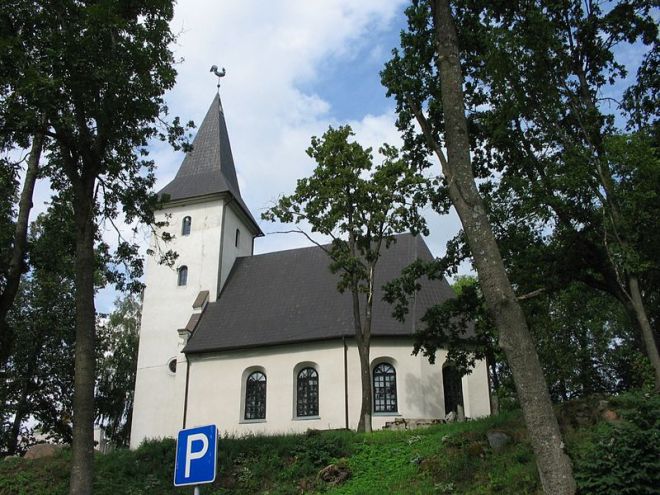 Лютеранская церковь в Приекуле