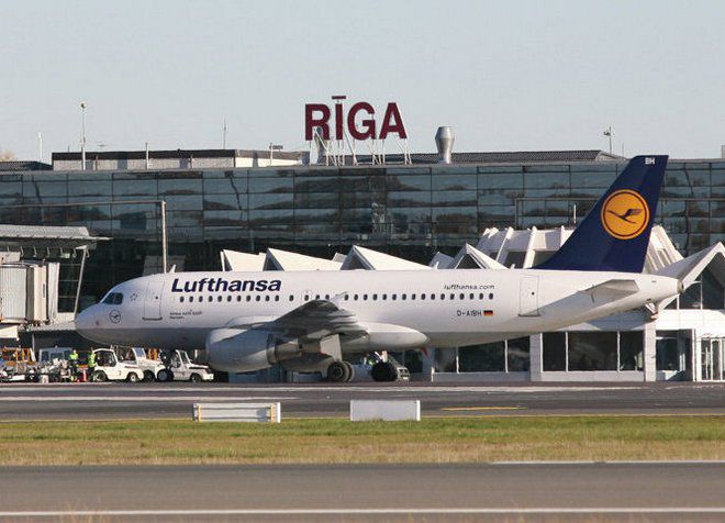 Международный аэропорт в Риге