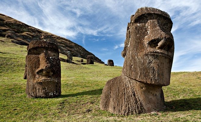 Остров Пасхи и его невероятные скульптуры