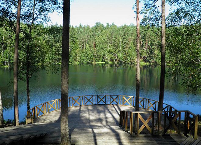 Озеро Чорток, с которым связаны мистические истории и легенды