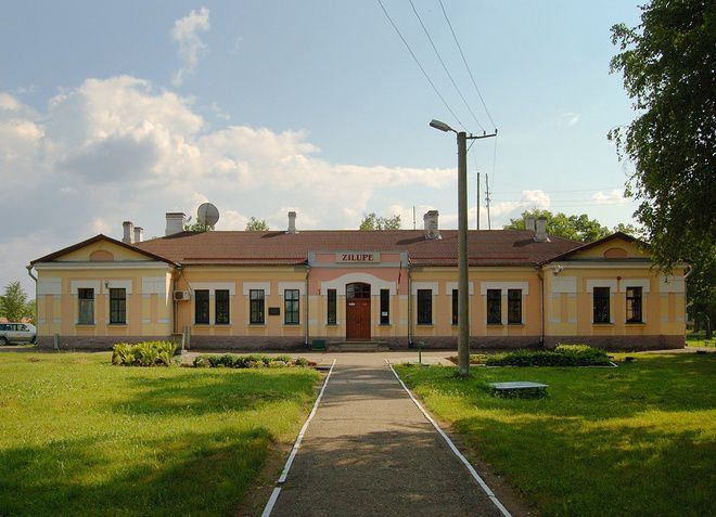 Железнодорожная станция Зилупе