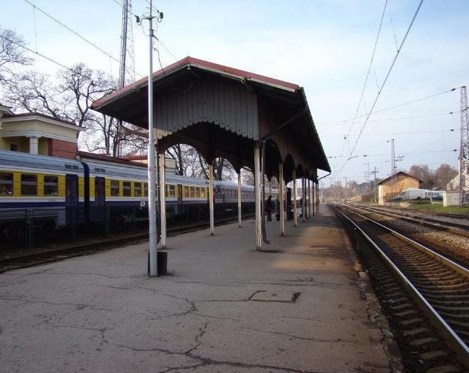 Железнодорожный вокзал Огре