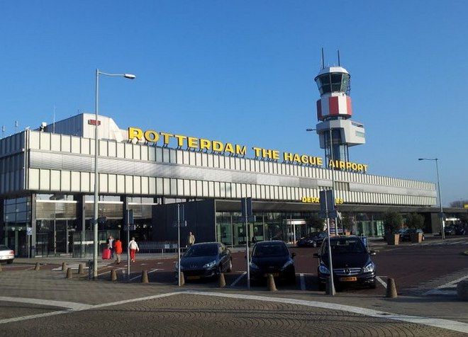 Аэропорт в Роттердаме