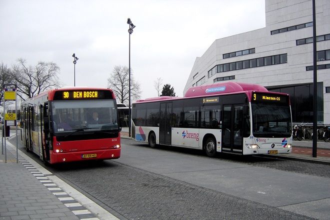 Автобусы, идущие из Германии в Неймеген