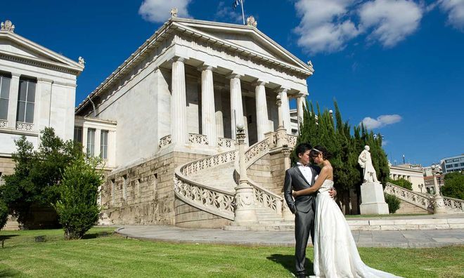 Свадьба в Афинах, Греция