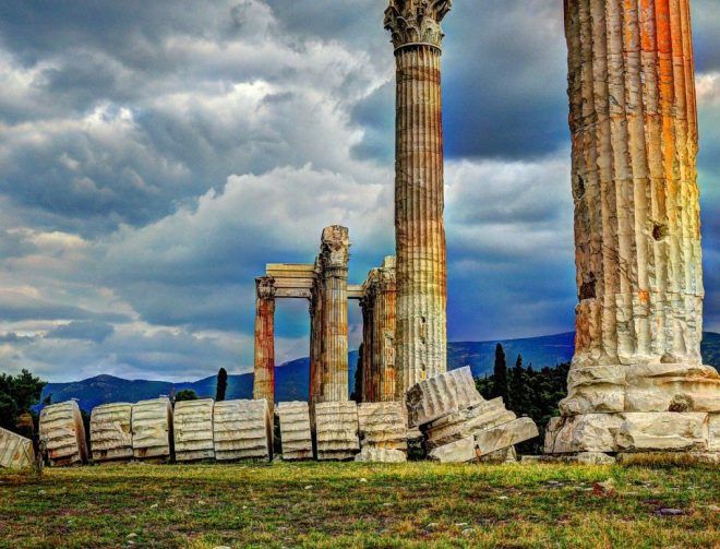 Храм Зевса Олимпийского, Афины