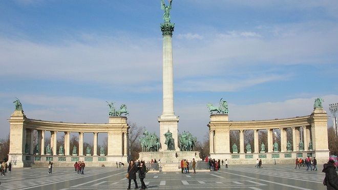 Памятник Тысячелетие Венгрии