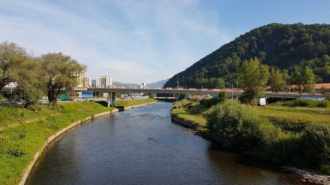 Река Грон, Словакия