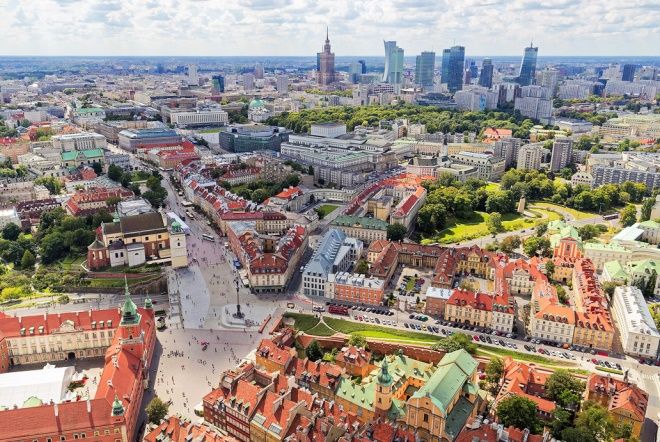 Варшава - столица Мазовецкого воеводства