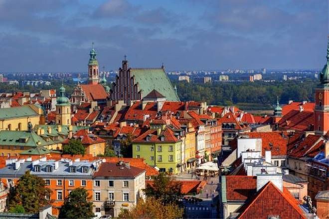 Исторический центр города Варшава