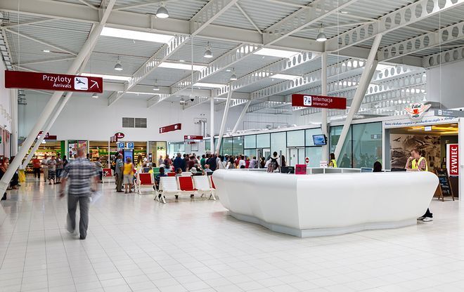 Терминал аэропорта Люблина, Польша