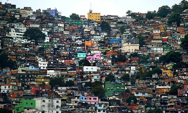 Фавелы в Рио-де-Жанейро, Бразилия