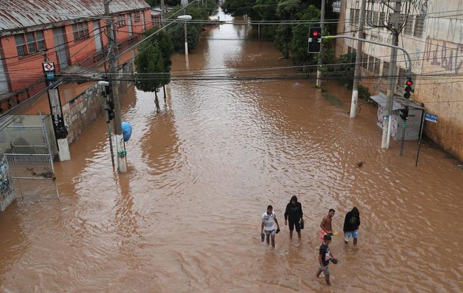 Наводнение в Сан-Паулу, Бразилия