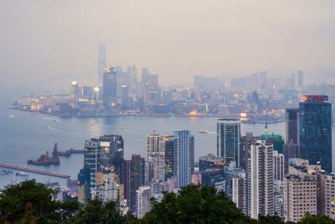 Виды Гонконга с Braemar hill