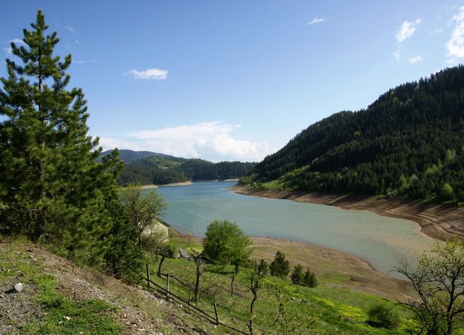 Озеро Заовине в Сербии