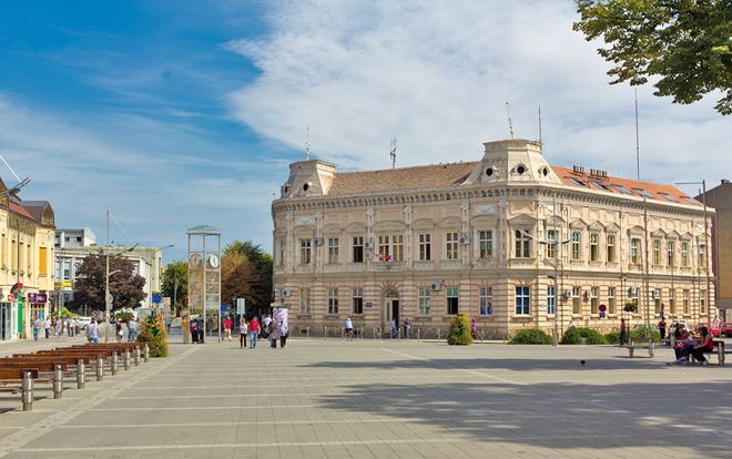 Центральная площадь, Сремска-Митровица