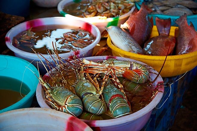 Рыбный рынок Сиолима