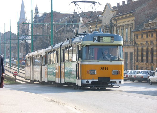 Трамвай в Румынии