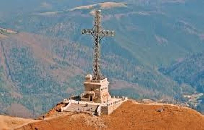 Крест на горе Карайман