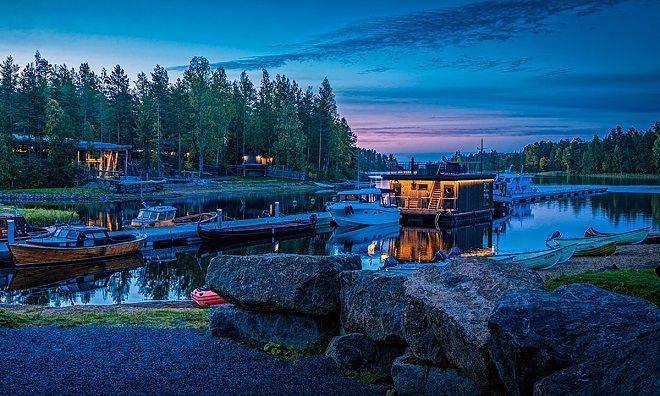 Отели в Финляндии на берегу озера