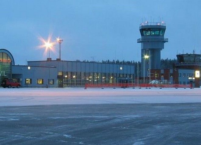 Аэропорт Ивало в Лапландии