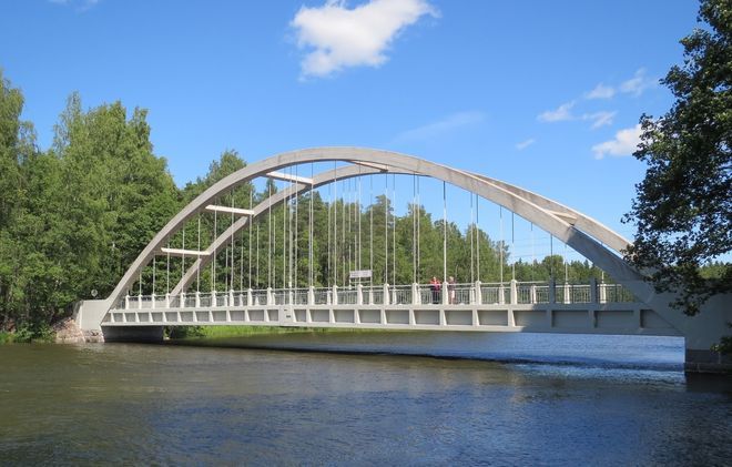 Музейный мост Савукоски, Финляндия