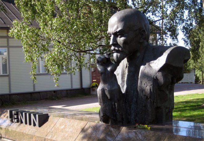Памятник Ленину в Котке