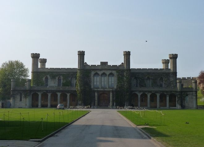 Замок Линкольн в Англии