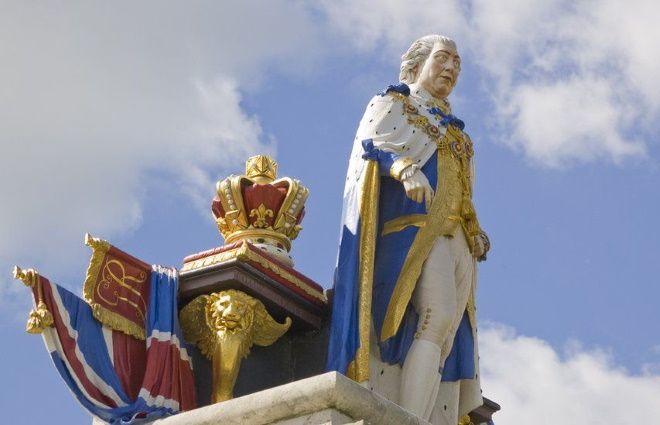 Статуя короля Георга III