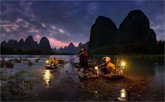 Самые красивые места для рыбалки в Китае