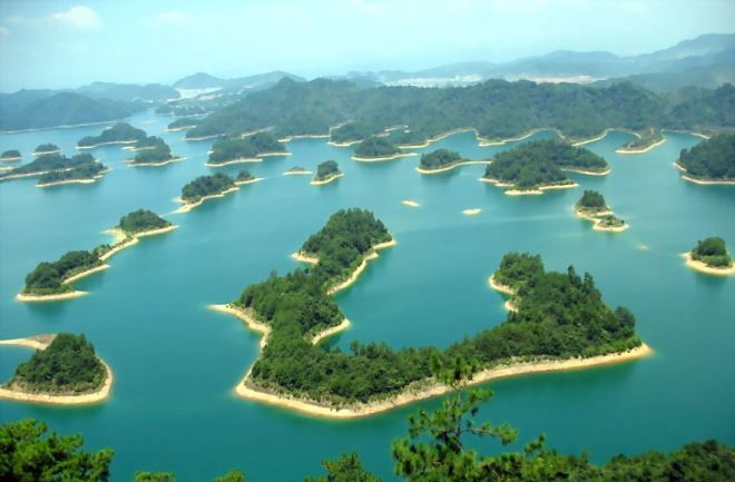 Цяньдаоху - озеро тысячи островов
