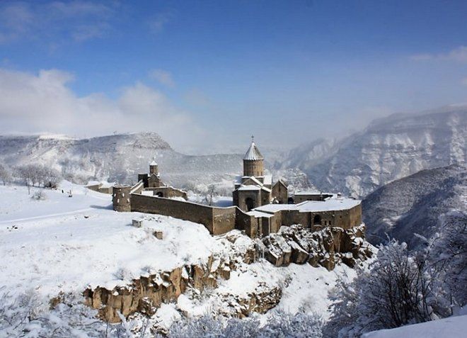 Армения зимой