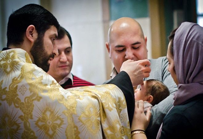 Крещение у армян