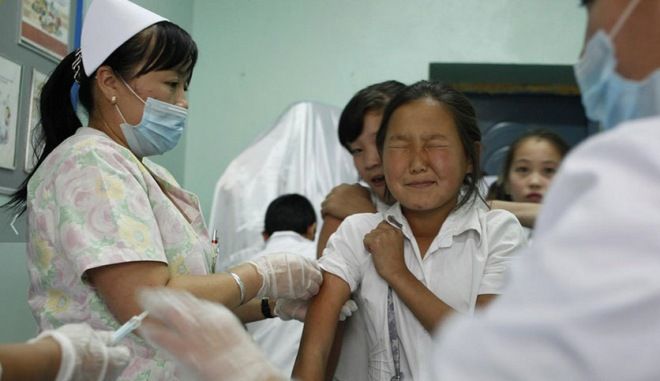 Монголия прививки