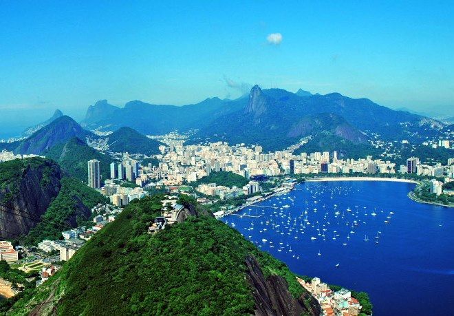 Рио-де-Жанейро кариокские ландшафты между горами и морем