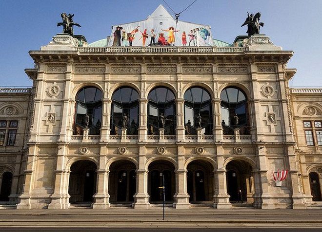 Венский оперный театр в Австрии