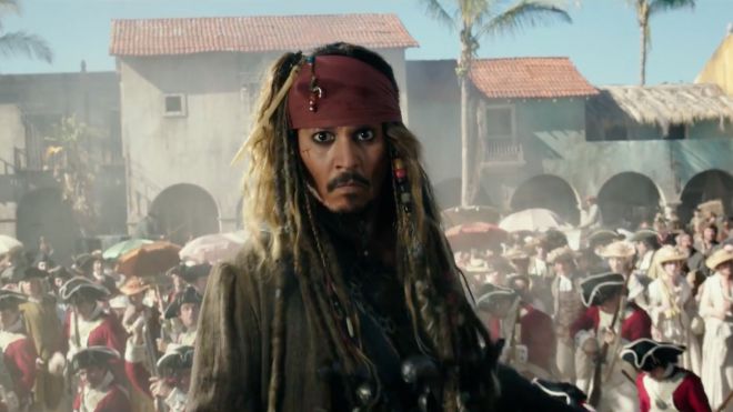 кадр из фильма Пираты Карибского моря 5
