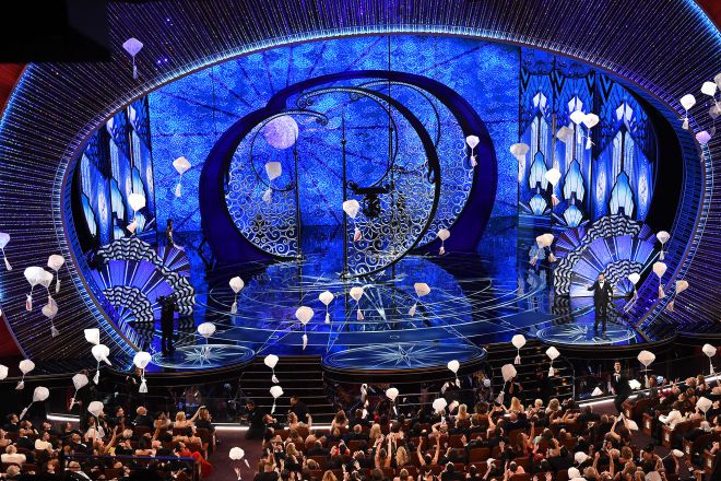 парашюты с конфетами на Оскаре-2017