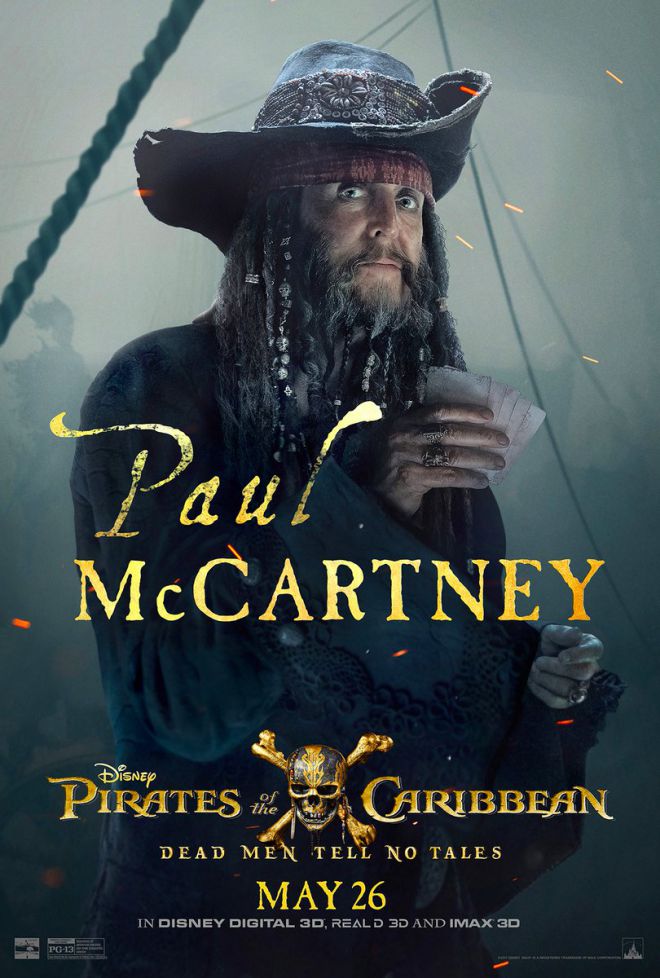 Пол Маккартни в роли пирата