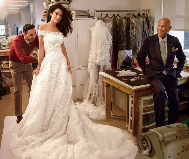 Свадебное платье Амаль Клуни