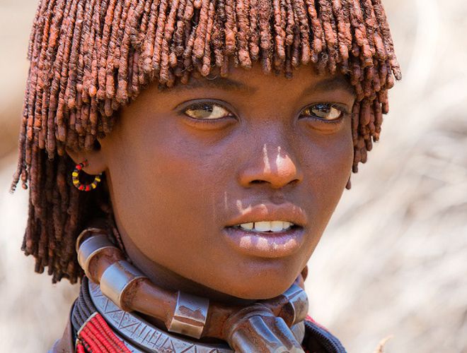 девочка из эфиопии