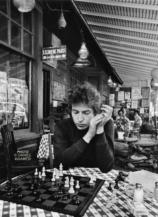 Боб Дилан - фанат шахмат