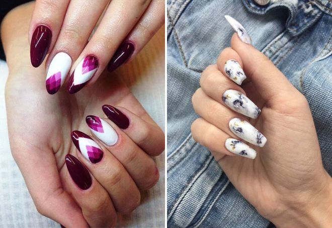 beautiful manicure 2018 for long nails