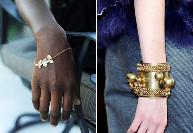 Как правильно носить браслет на руке женские золотой