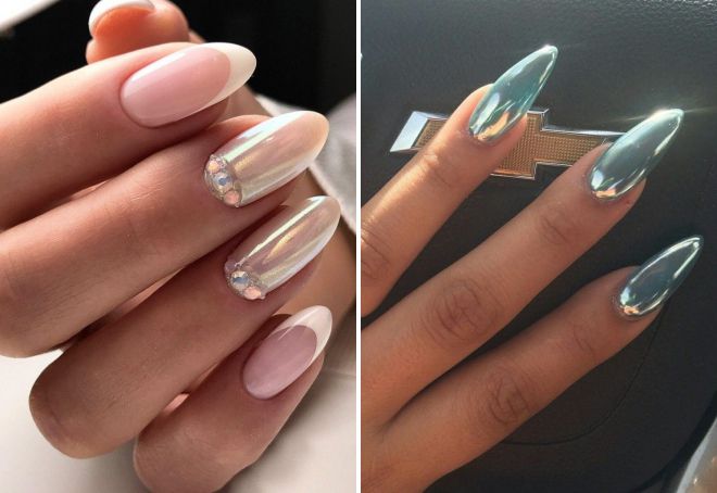 nail polish manicure for long nails