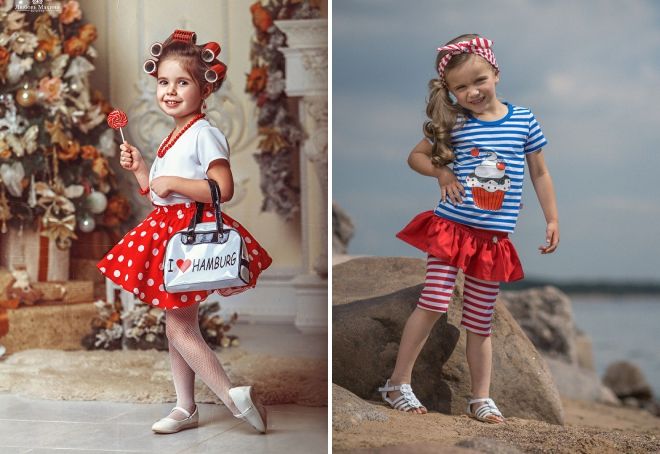 pin-up photo shoot for kids