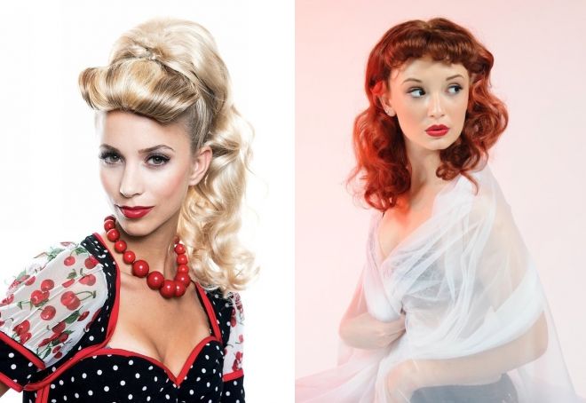 pin up photo shoot in vintage style
