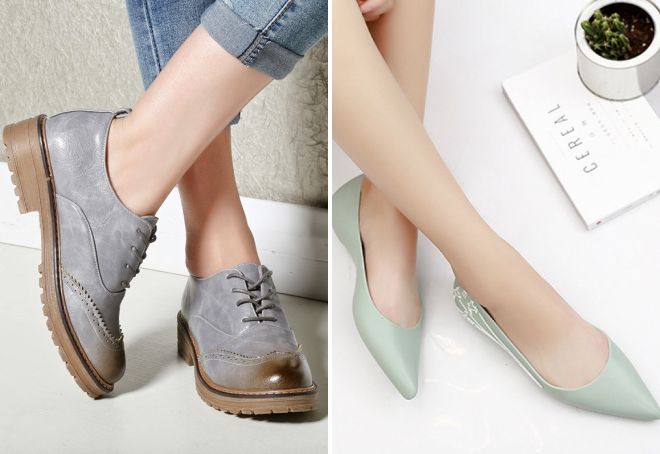 gray shoes
