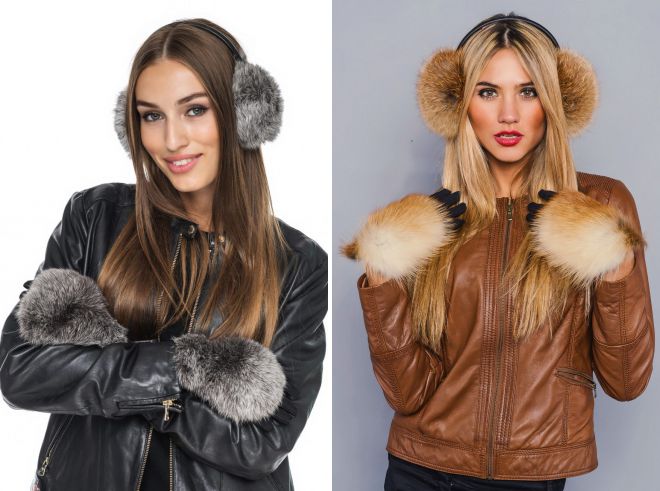 Что носить зимой вместо шапки: 7 меховых наушников в стиле х | World Fashion Channel