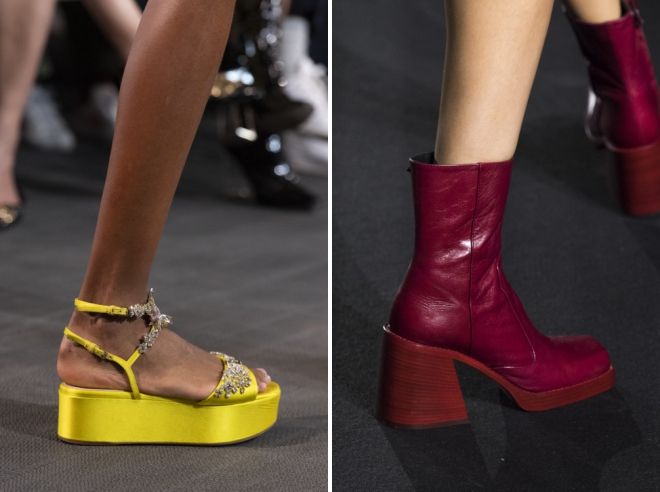 модные тенденции в обуви 2020